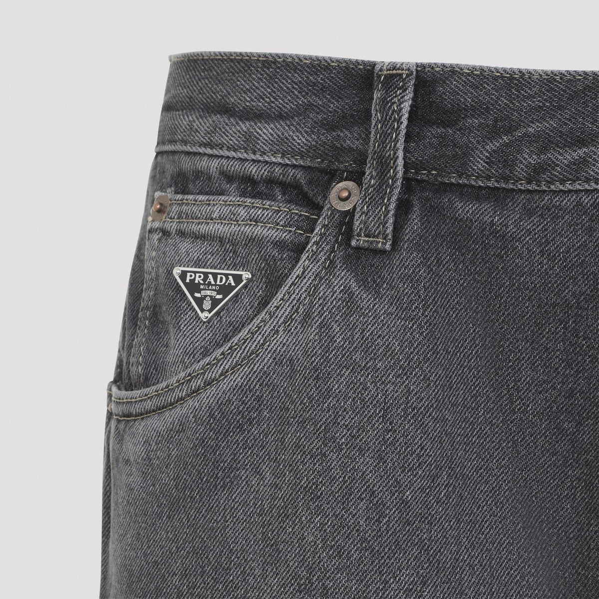 PRADA Blue Denim Slim Fit Jeans for Men