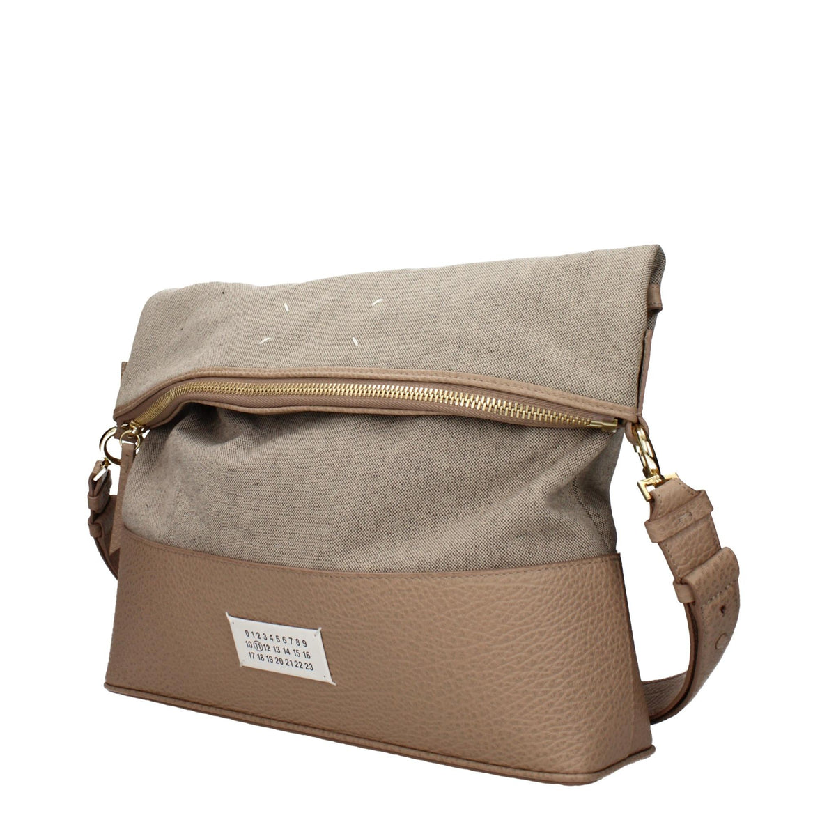 Maison Margiela Brown Leather Shoulder Bag