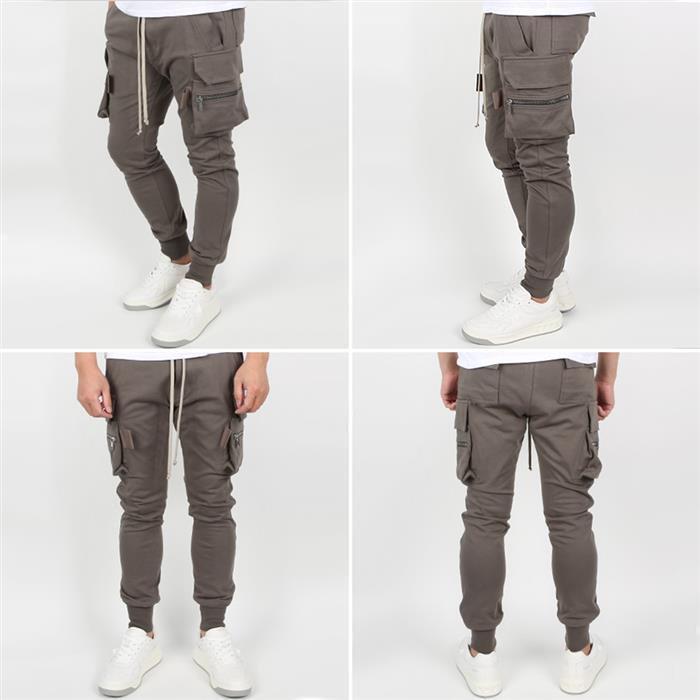 Rick Owens Mastodon Cargo Jogger Pants Black Men’s
