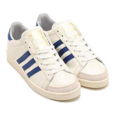 Adidas White Leather Low-Top Sneakers for Men JI0150 DOM