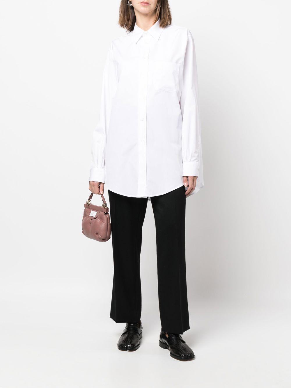 Maison Margiela Long Sleeve Cotton Shirt White
