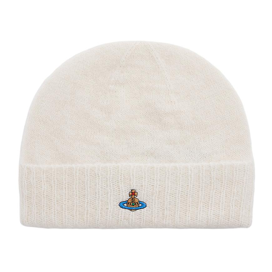 Vivienne Westwood Unisex Fluffy Beanie Cap 8102002J K006A A401