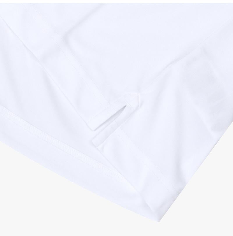 J LINDEBERG Men’s Short Sleeve T-Shirt White Cotton