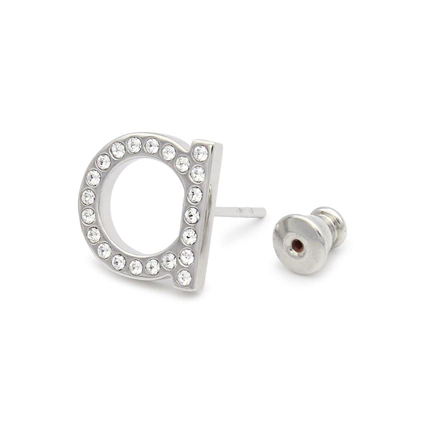 Ferragamo Gancini Crystal Large Women's Earrings 76 0122 002 0696574