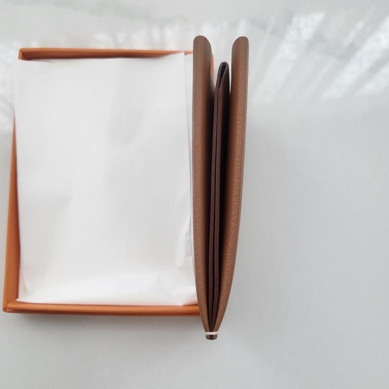 HERMES H Sellier Card Holder Wallet Gold H084859CA37