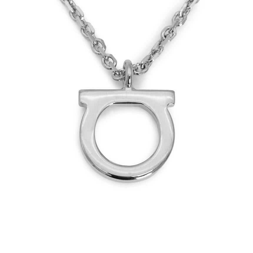 Ferragamo Gancini Pendant Necklace for Women 0696659