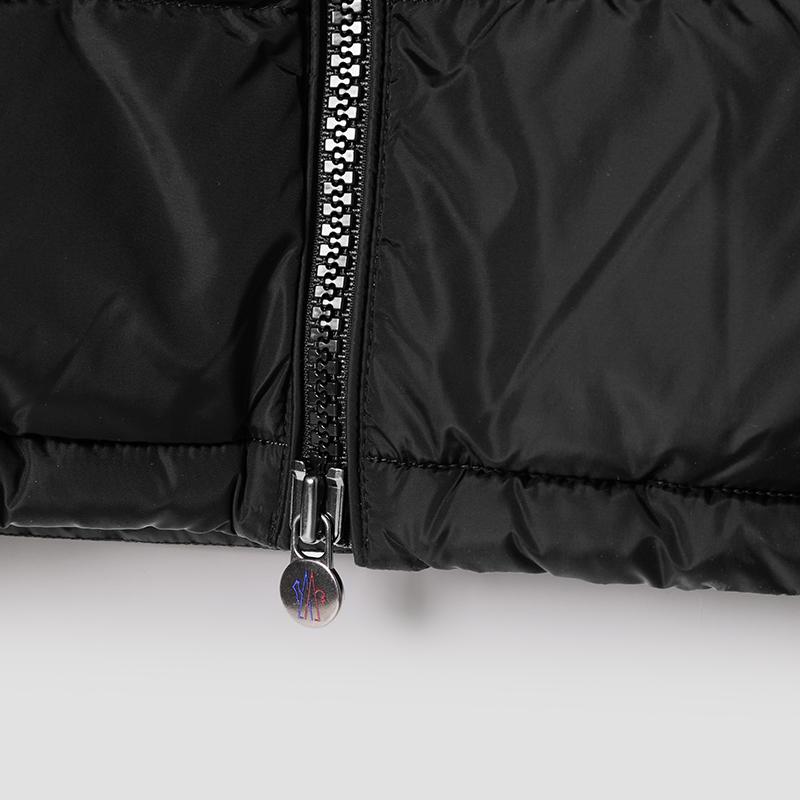 Moncler Maya Hooded Short Down Puffer Jacket Black