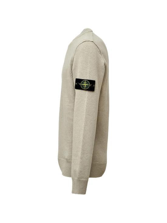STONE ISLAND Lambswool Ribbed Trim Regular Fit Crewnec L2S15 5100072 S00A3 V0095