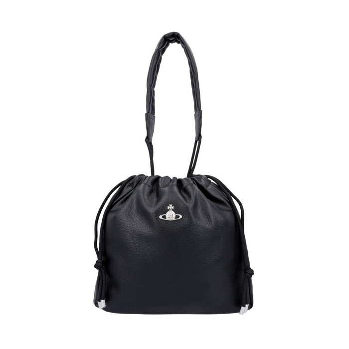 Vivienne Westwood Bio-Green Vegan Grain Bucket Shoulder Bag 4C020004U S000D N403