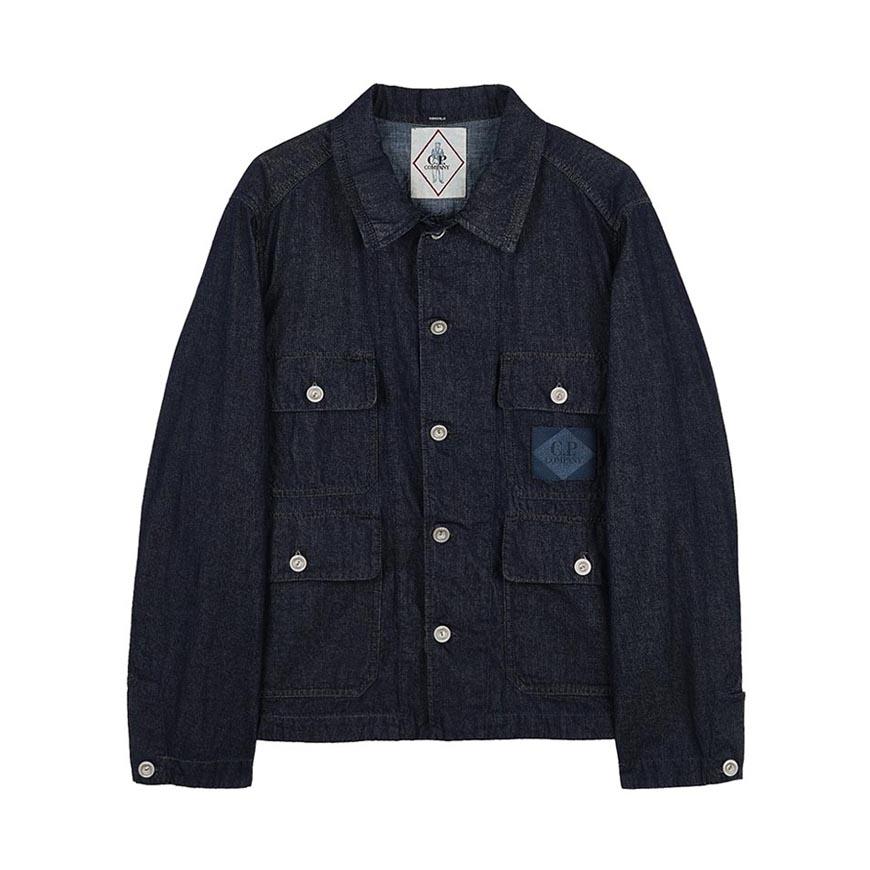 CP Company Men’s Denim Field Jacket 20CMOW283A 110295W D08