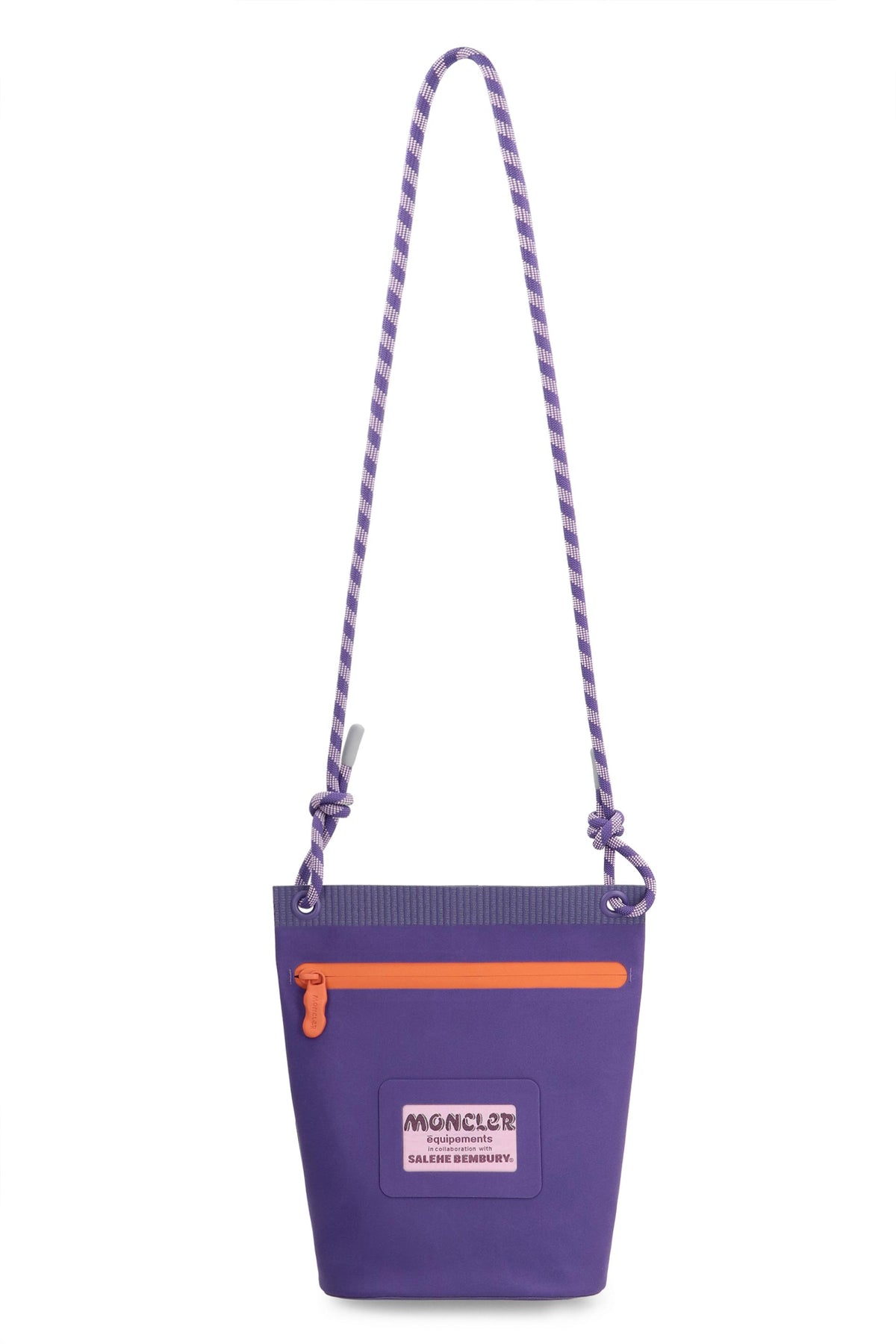 Moncler Nylon Shoulder Crossbody Bag Navy