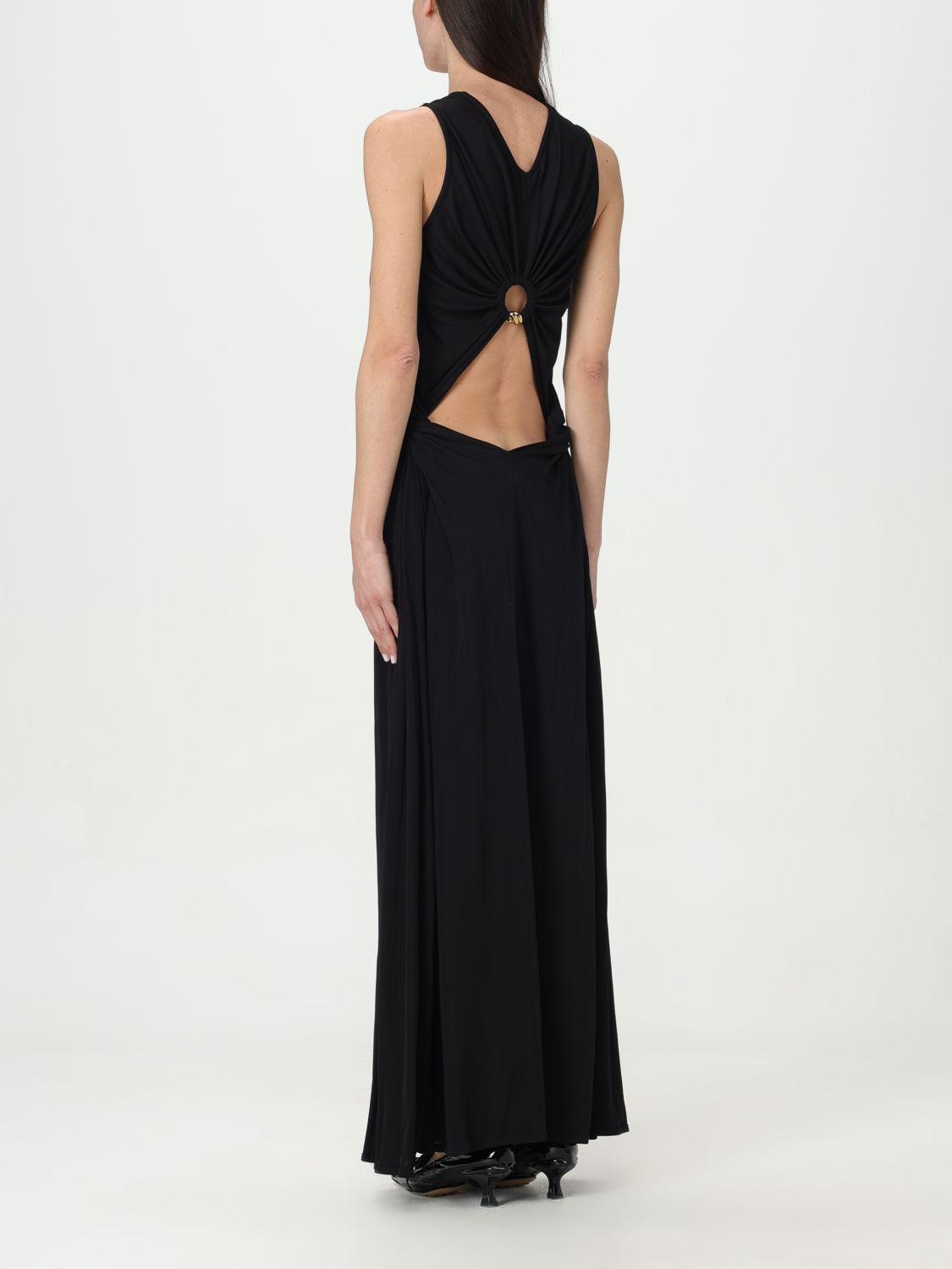Bottega Veneta Black Sleeveless Midi Dress