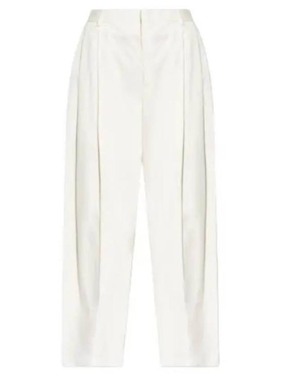 Bottega Veneta Light Cotton Twill Tapered Trousers