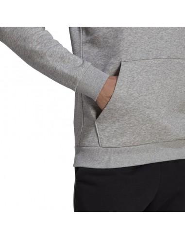 Adidas Women’s Hooded Sweatshirt GK9577 MEDIUM GREY HEATHER BLACK DOM