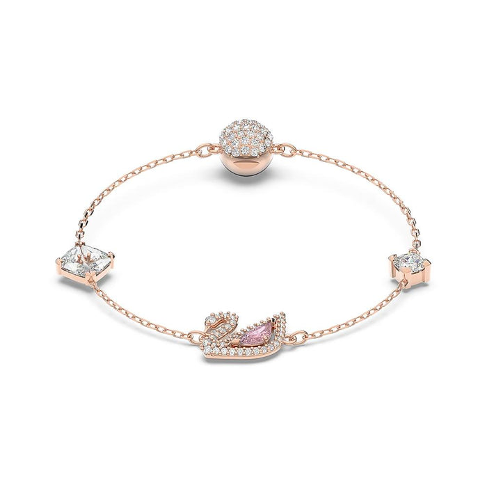 Swarovski Swan Bracelet Silver Tone Women’s