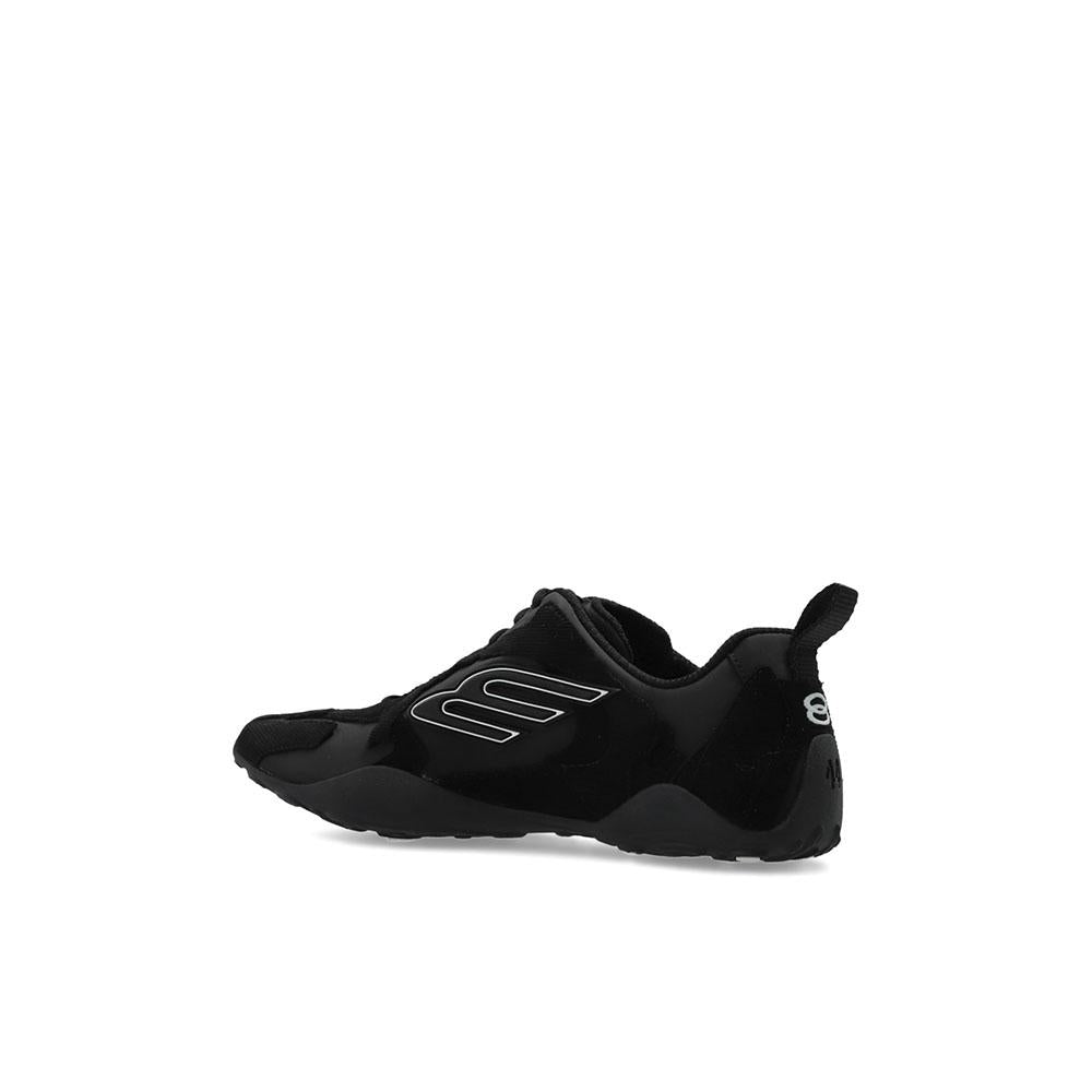 BALENCIAGA Monday Ultra Men’s Low-Top Sneakers Black Leather