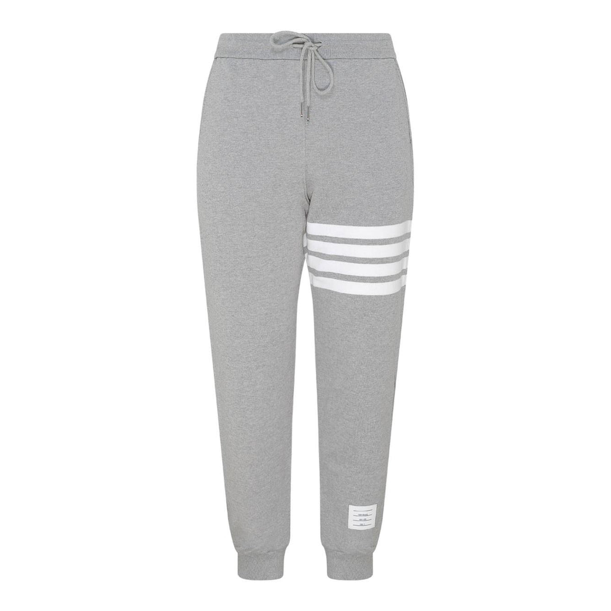 THOM BROWNE Navy Cotton Jogger Sweatpants