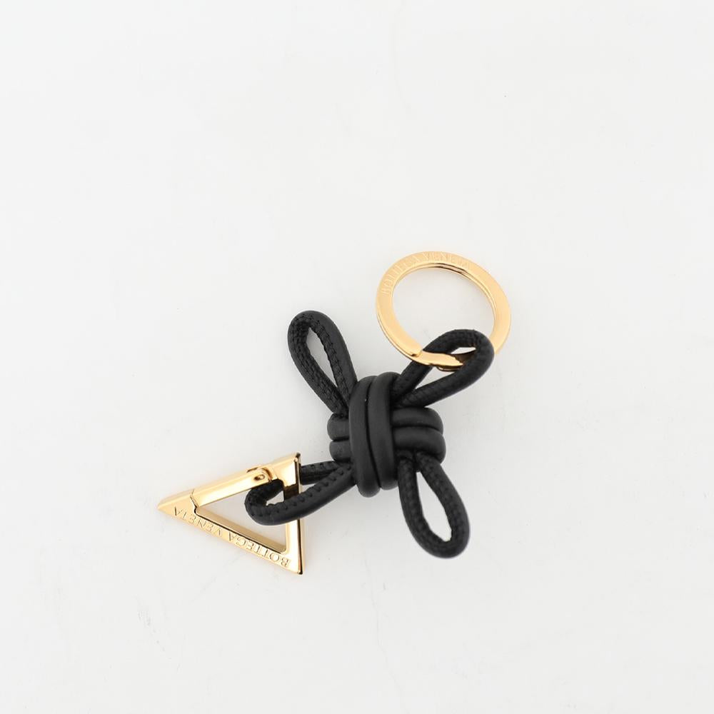 Bottega Veneta Intrecciato Triangle Nappa Unisex Keyring