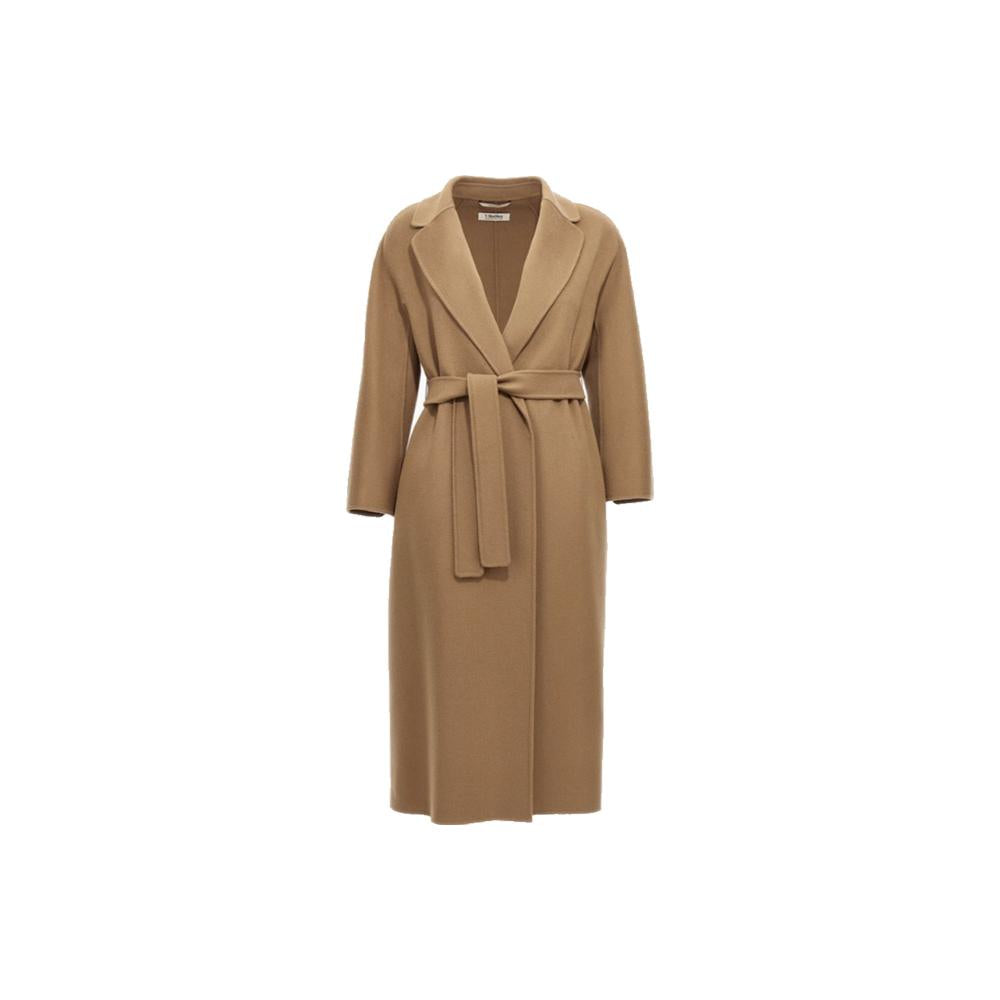 Max Mara Belted Wool Coat Camel 2629016101 045