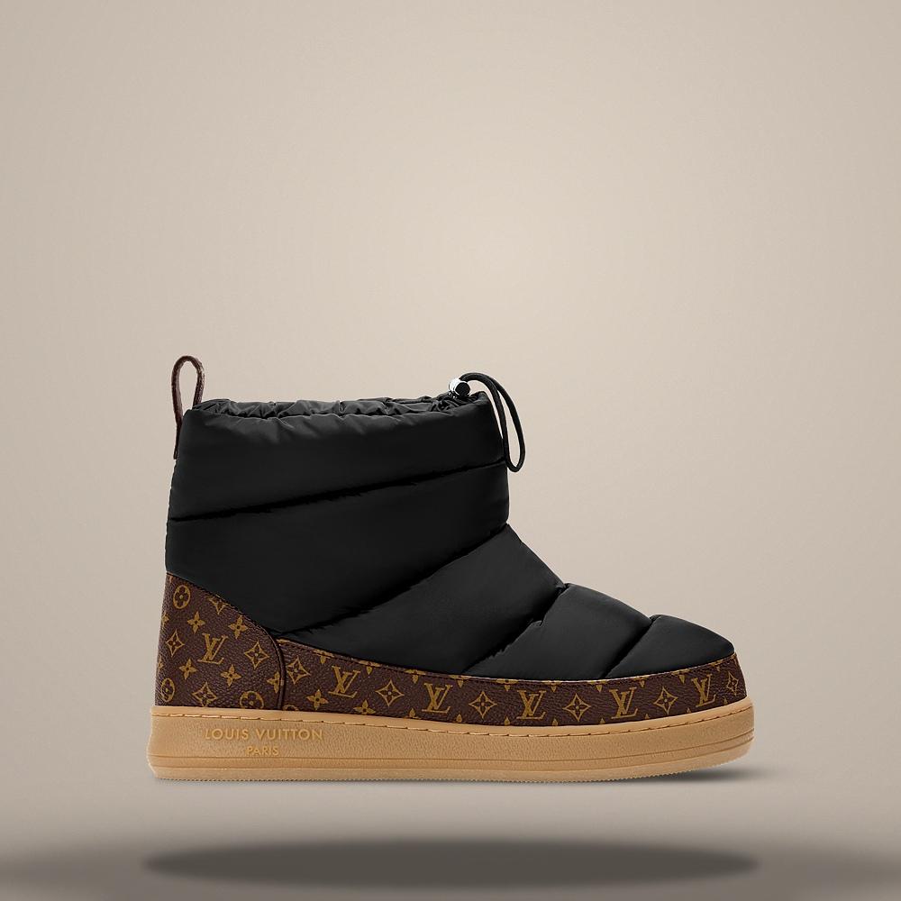 Louis Vuitton Black LV Cloud Ankle Boot Sneakers Low Top 1AIVJ7
