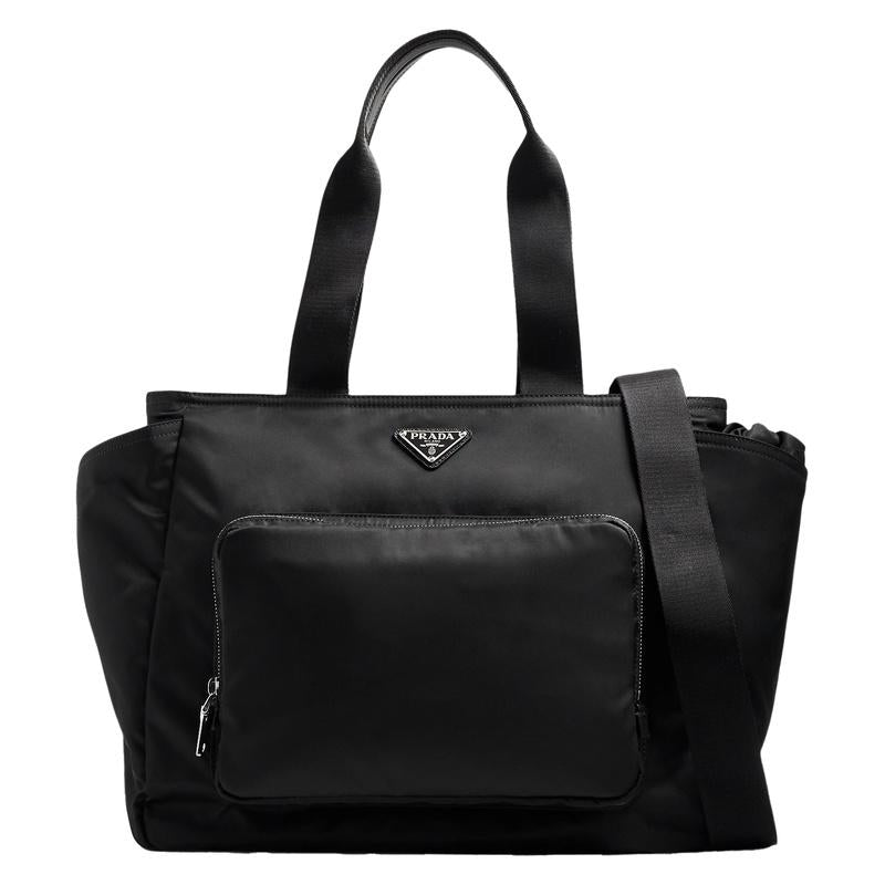 PRADA Re-Nylon Baby Bag Black Tote