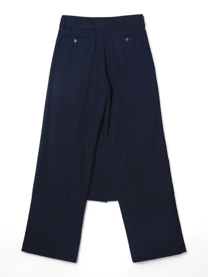 Dries Van Noten Navy PRIFFITH Classic Pants 241 020927 8153 509