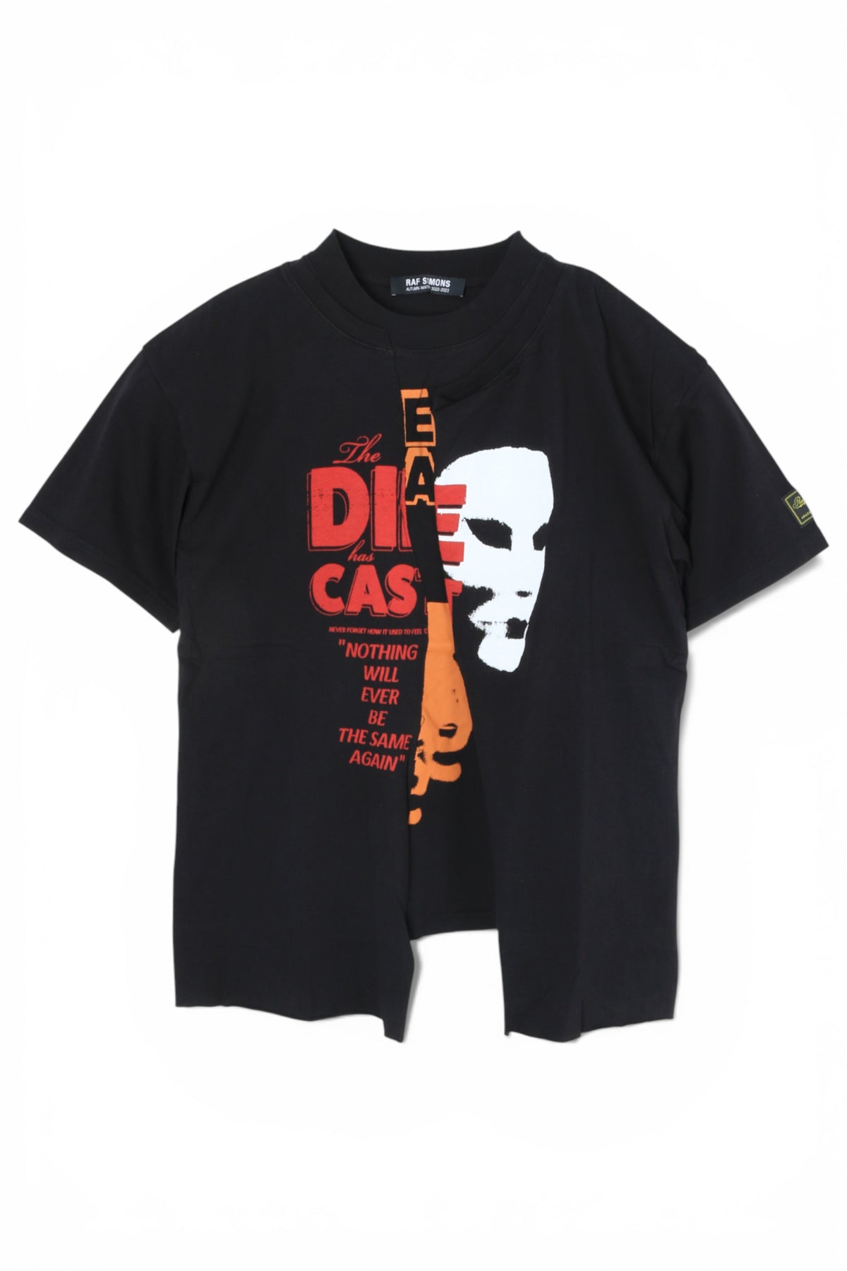 Raf Simons Men's Die Cast Print Double Layer T-Shirt 222 M141B 19001 0099
