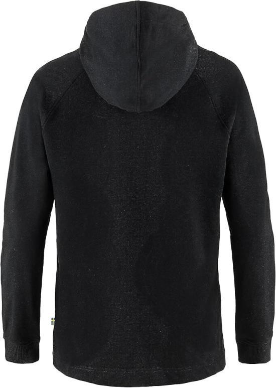 Fjallraven Women’s Hoodie Pullover Sweatshirt 86987550 BLACK DOM