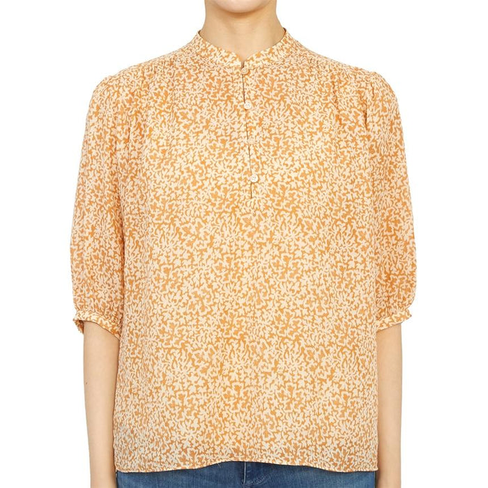 Vanessa Bruno Womens Blouse Ivory Lightweight Top