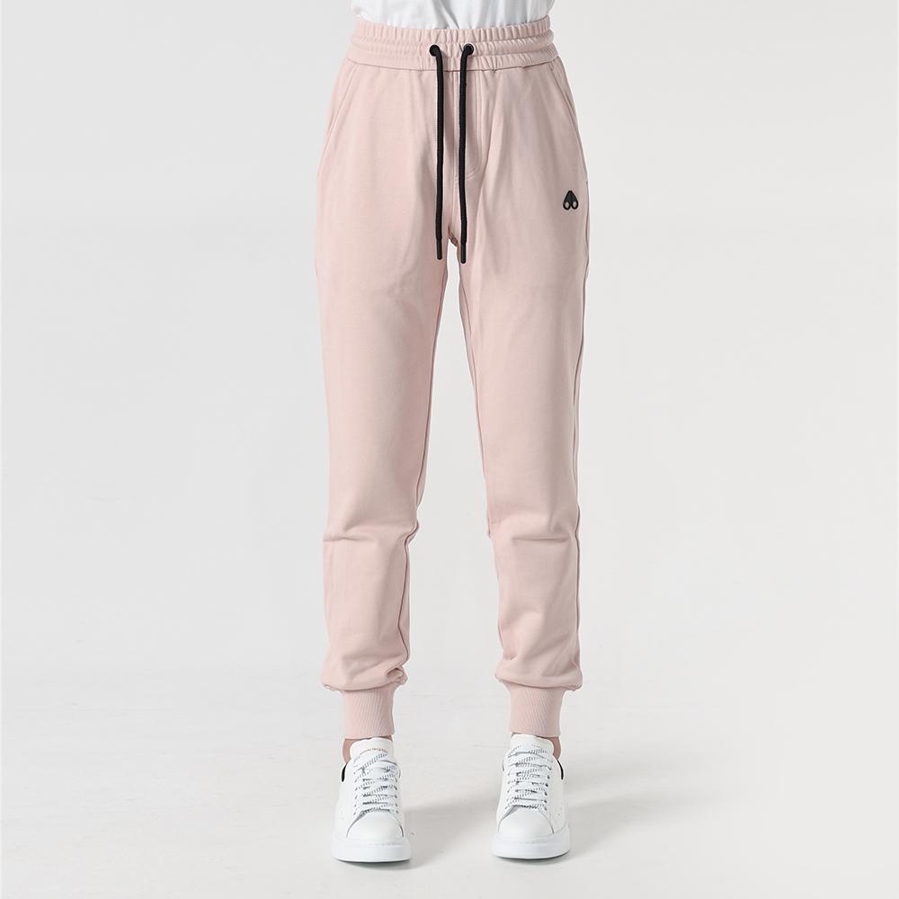 Moose Knuckles Brooklyn Logo Jogger Pants Pink