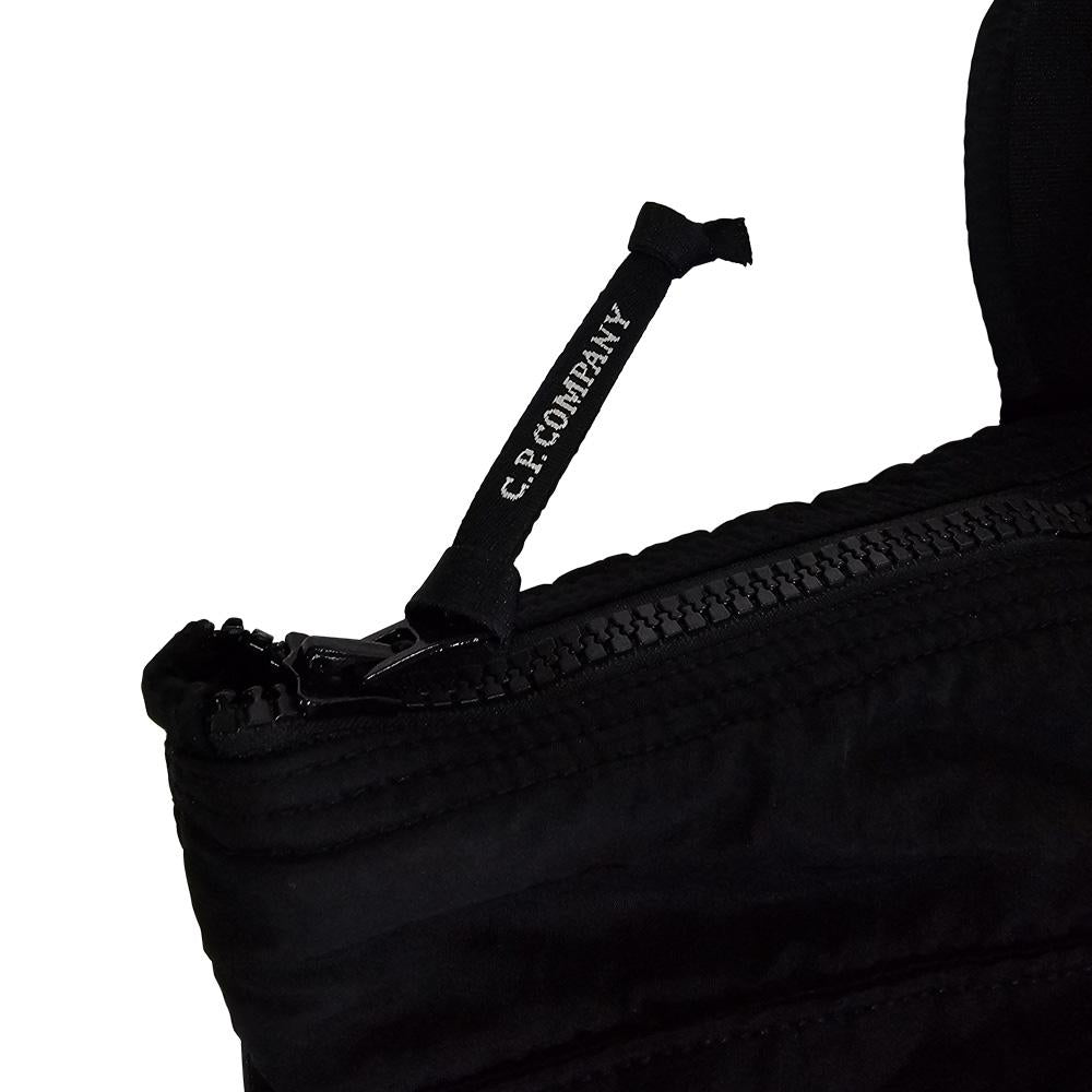 CP Company Nylon B Lens Tote Crossbody Bag Black