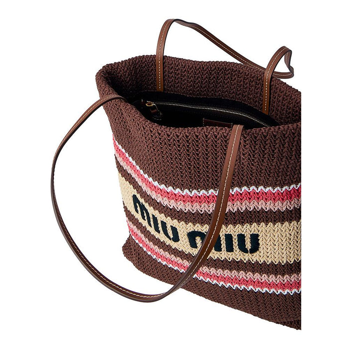 Miu Miu Raffia Women’s Tote Bag