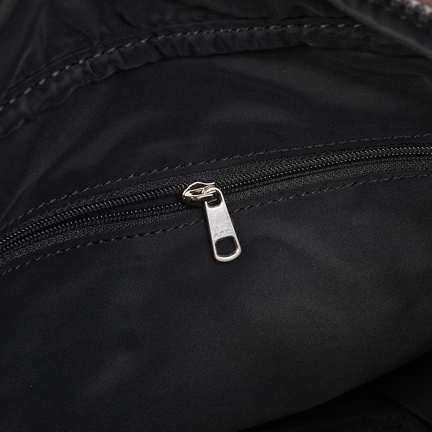 A.P.C. Men’s Trek Belt Bag Crossbody Black Nylon PAAGS H62219 CAA