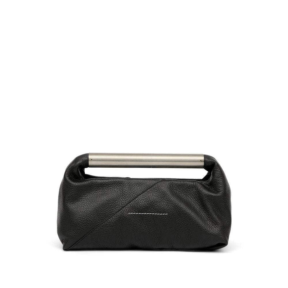 Maison Margiela Black Leather Clutch Bag