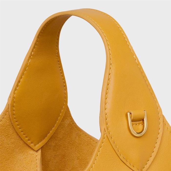 CELINE Small Hobo Bag Soft Supple Calfskin Shoulder Bag