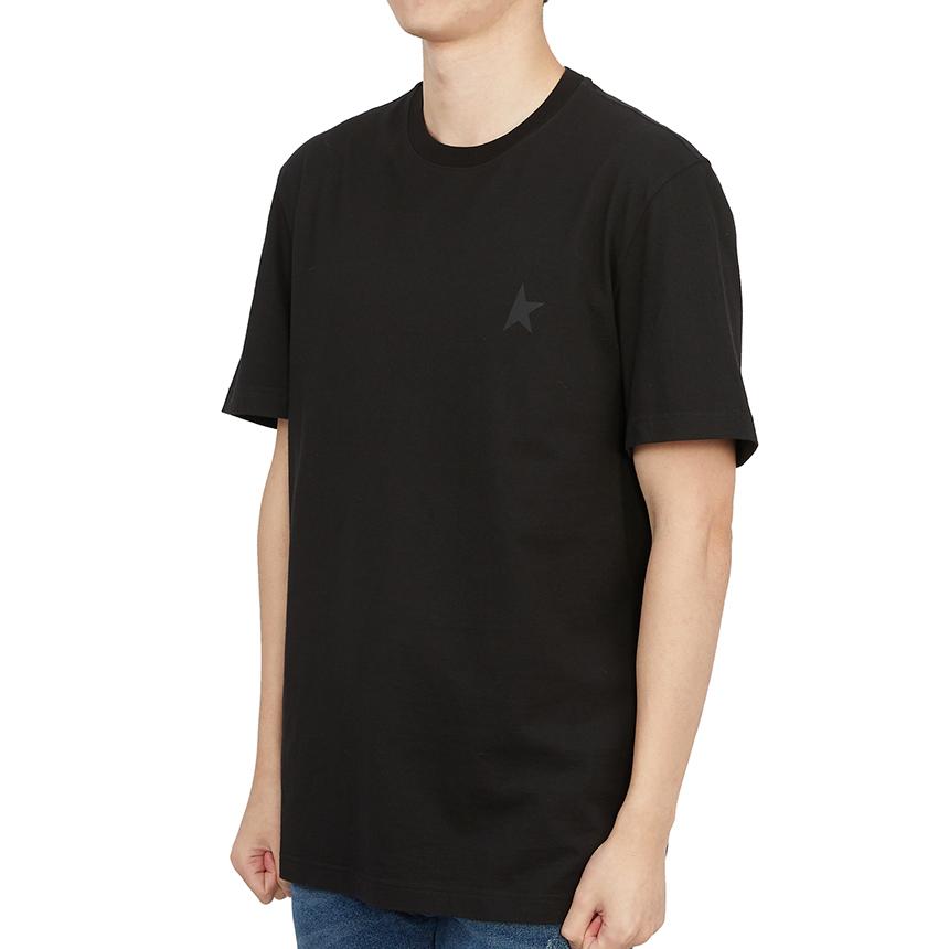 GOLDEN GOOSE Men’s Short Sleeve T-Shirt White Cotton