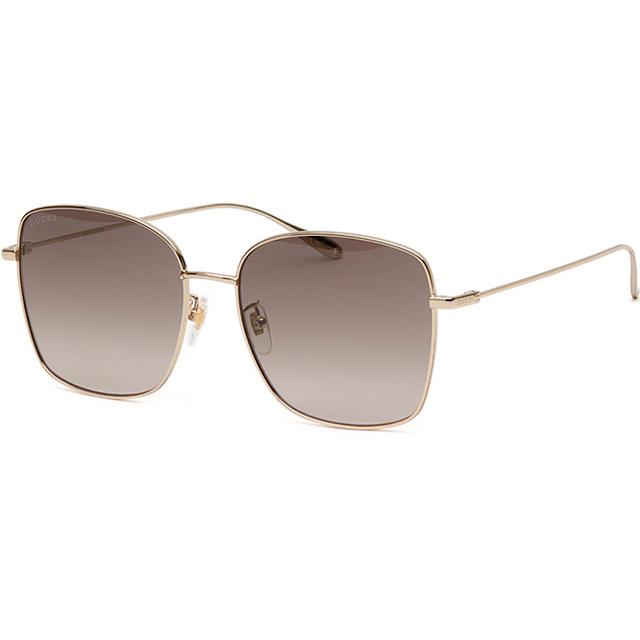 GUCCI Brown Asian Fit Sunglasses