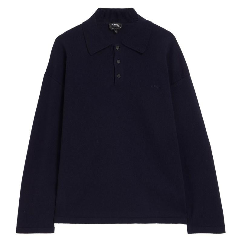 A.P.C. Manuel Men’s Polo Knit Sweater