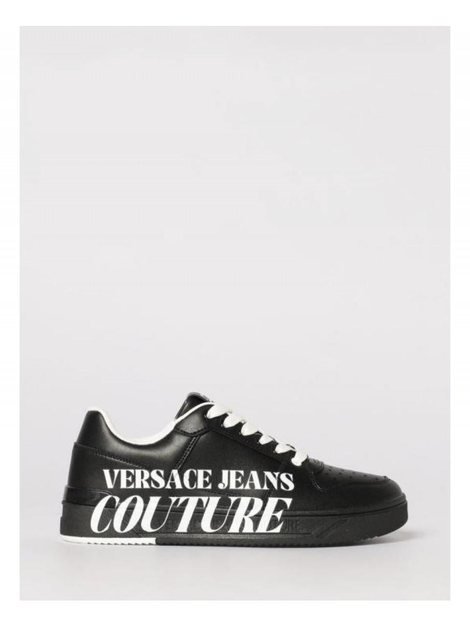 Versace Starlight Leather Low-Top Sneakers White Men’s 80YA3SJ5 ZPB88 899