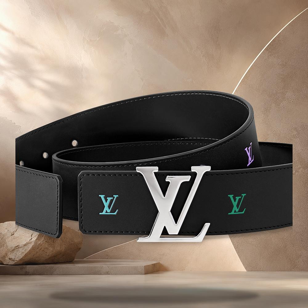 Louis Vuitton LV Initiales 40mm Reversible Belt Black M8932