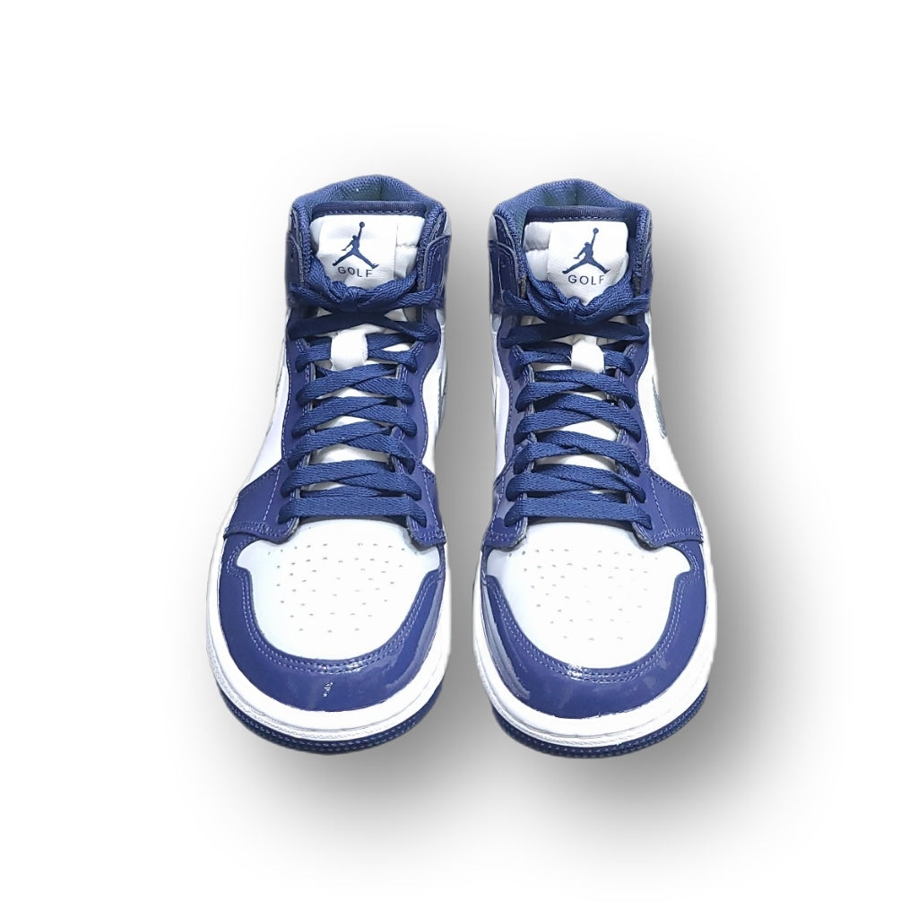 Nike Air Jordan 1 High Midnight Navy Golf Shoes DQ0660 100