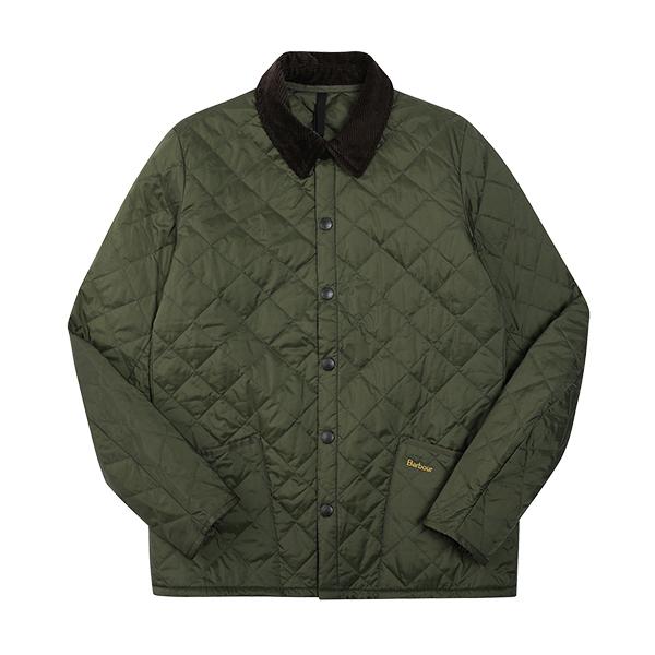 Barbour Olive Quilted Jacket for Men