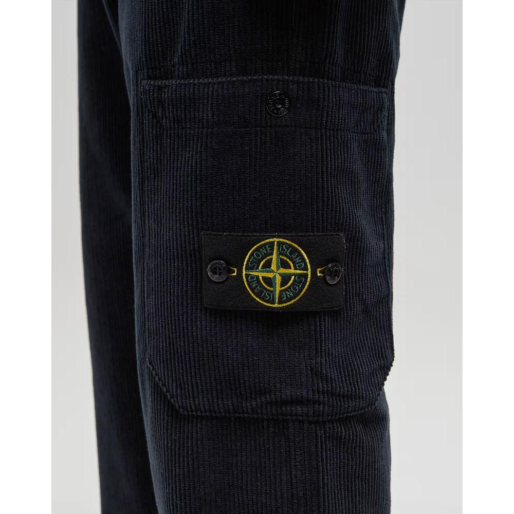 STONE ISLAND Corduroy Men’s Classic Pants Black