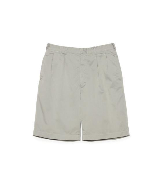 nanamica Men's Cotton Casual Short Pants S25SD108E LH LIGHT GRAY DOM