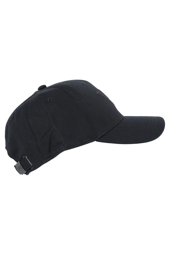 Y-3 Logo Cap Black Unisex Accessories JP1143