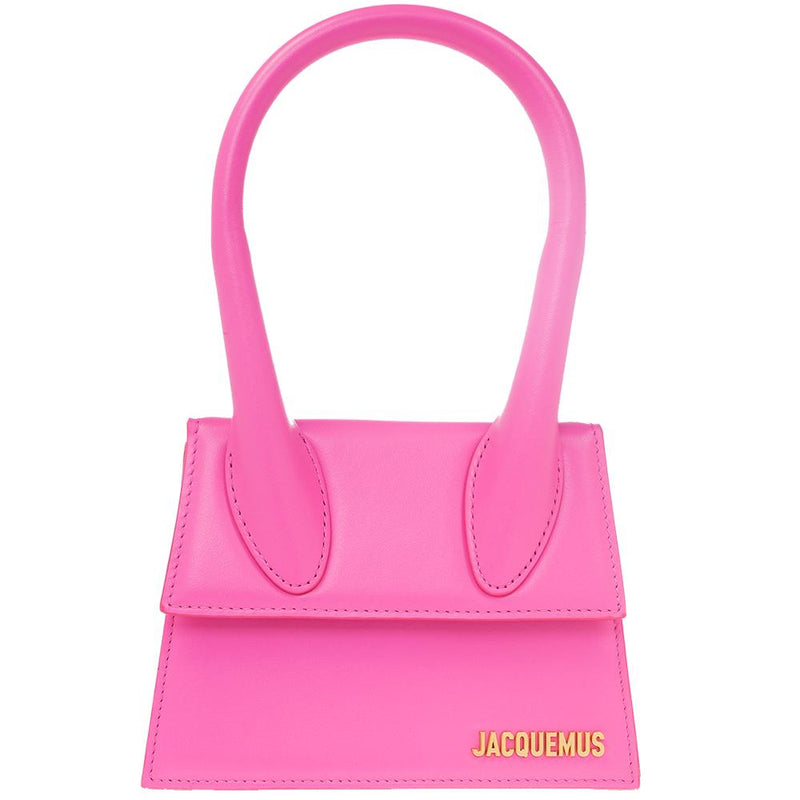 JACQUEMUS Le Chiquito Moyen Leather Crossbody Tote Bag Green