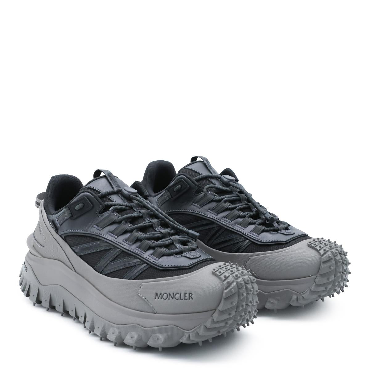 Moncler Leather Low-Top Sneakers for Men