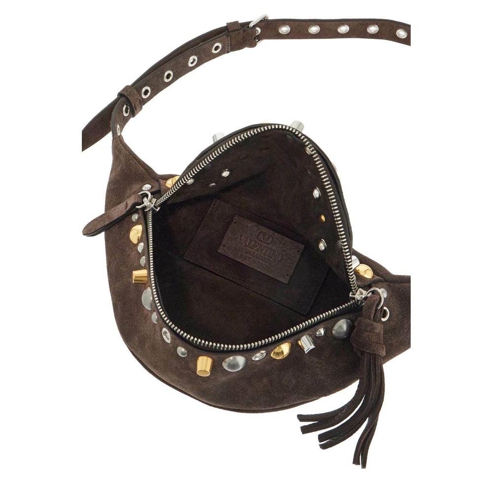 VALENTINO NELCOTE Belt Bag Unisex Hip Pack Canvas Beige