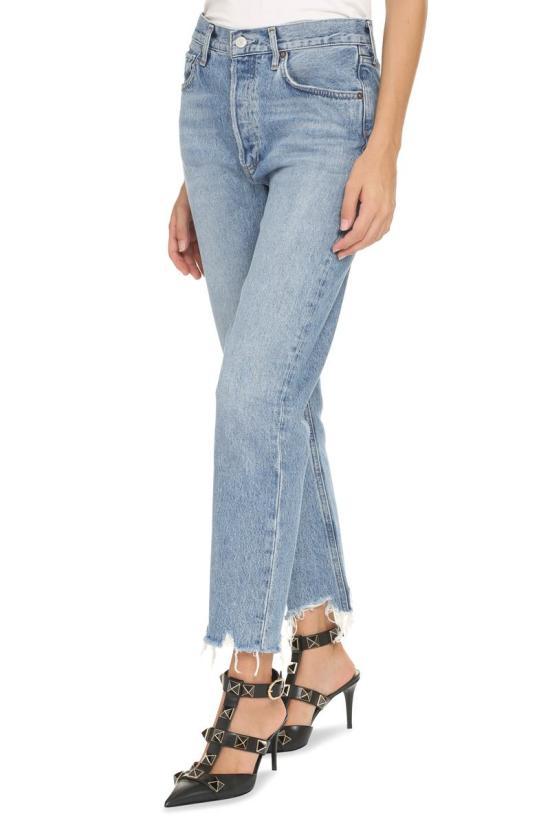 AGOLDE Blue Denim Jeans for Women A0561371HAV DOM