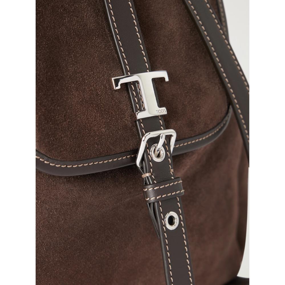 Tods T Timeless Mini Leather Backpack S808